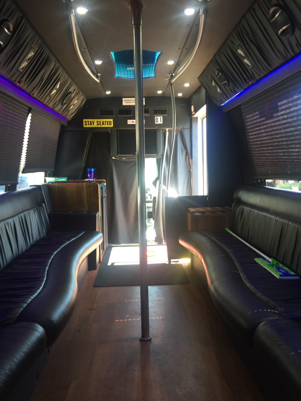 20 Pax Party Bus Interior Design